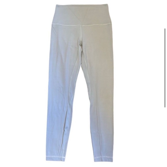 Lululemon Align High-Rise Leggings w pockets 6 / small Blue Cast - Picture 6 of 13